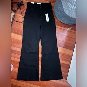 rollas sailor jean comfort black size 24